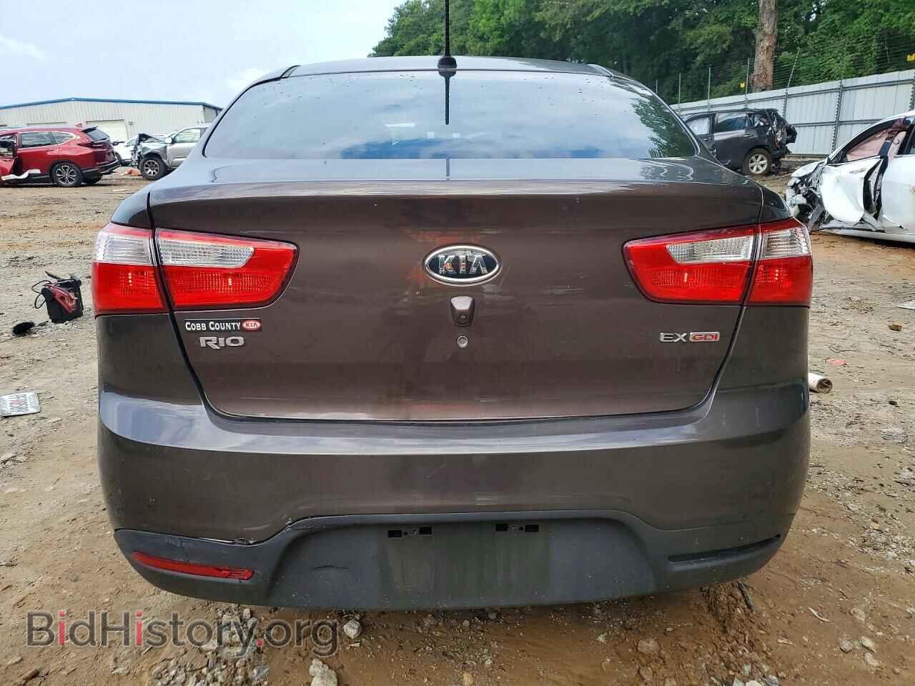 2012 KIA RIO - VIN: KNADN4A32C6093122 - Фото 6