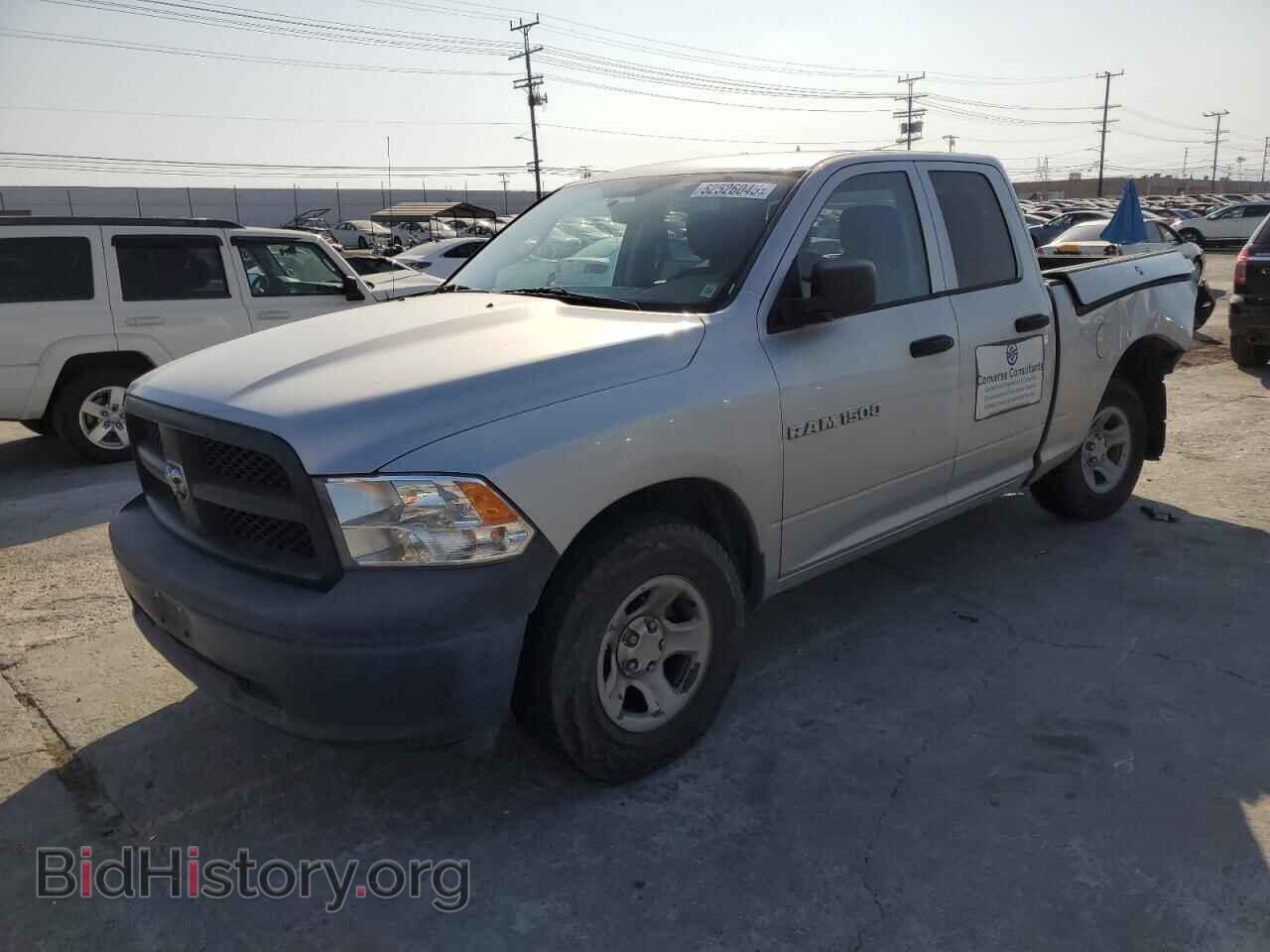 2012 Dodge RAM 1500 ST (VIN 1C6RD7FP8CS339050) — фото 1 из 12, Copart, повреждение: задняя часть