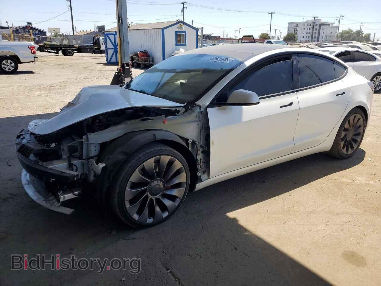 Photo 5YJ3E1EC5NF209069 - TESLA MODEL 3 2022