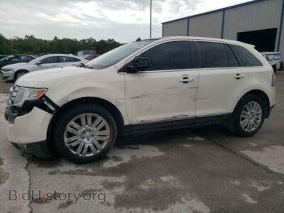 2008 Ford EDGE Limited, white — VIN 2FMDK39C48BB02420, Copart