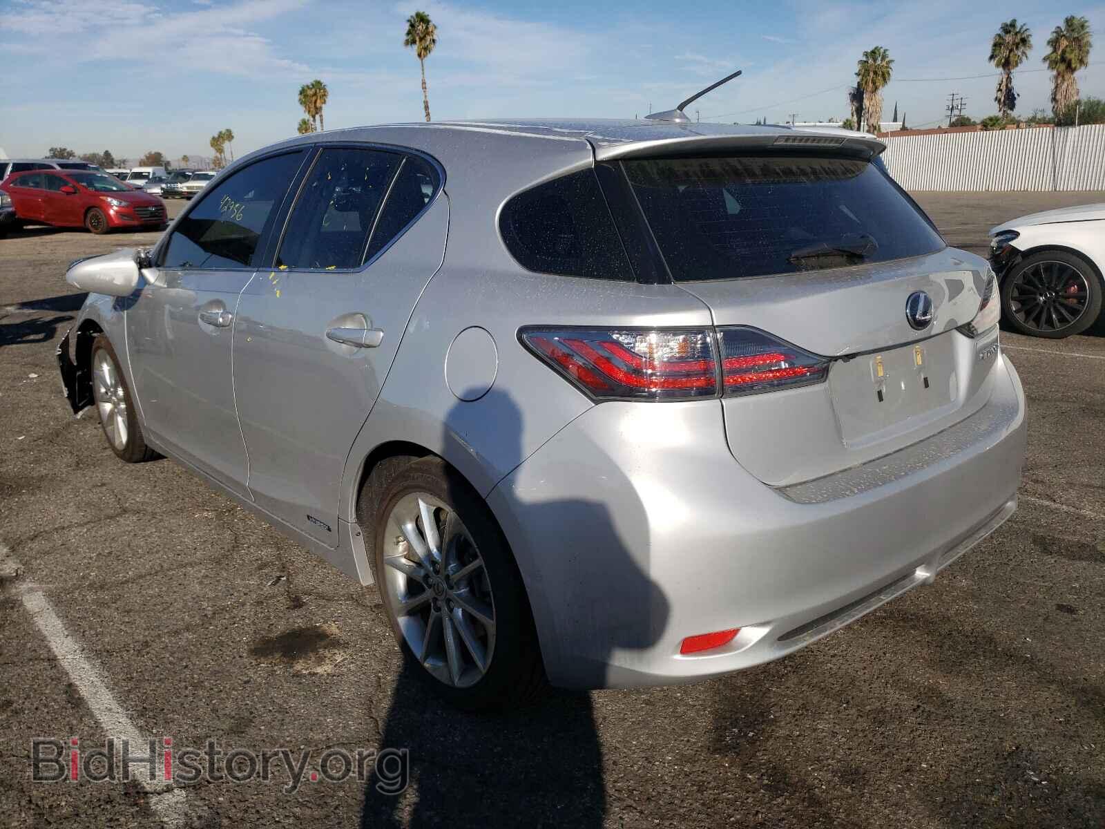 2011 LEXUS CT 200 - VIN: JTHKD5BH5B2021087 - Фото 3