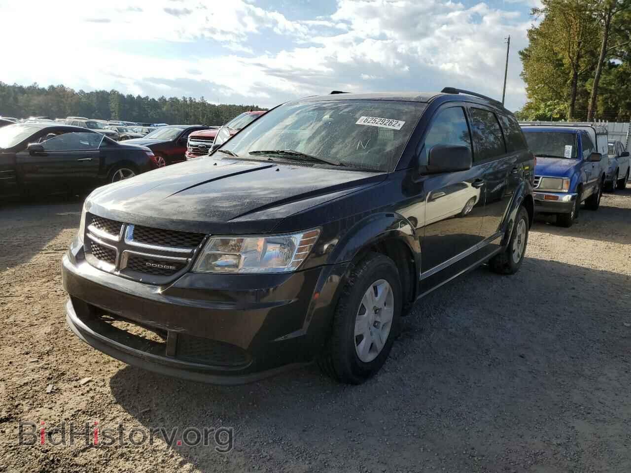 2012 DODGE JOURNEY - VIN: 3C4PDCAB8CT168450 - Фото 2