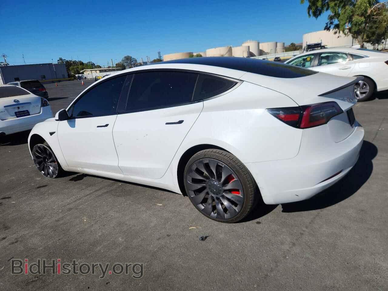 2021 TESLA MODEL 3 - VIN: 5YJ3E1EC4MF876245 - Фото 2