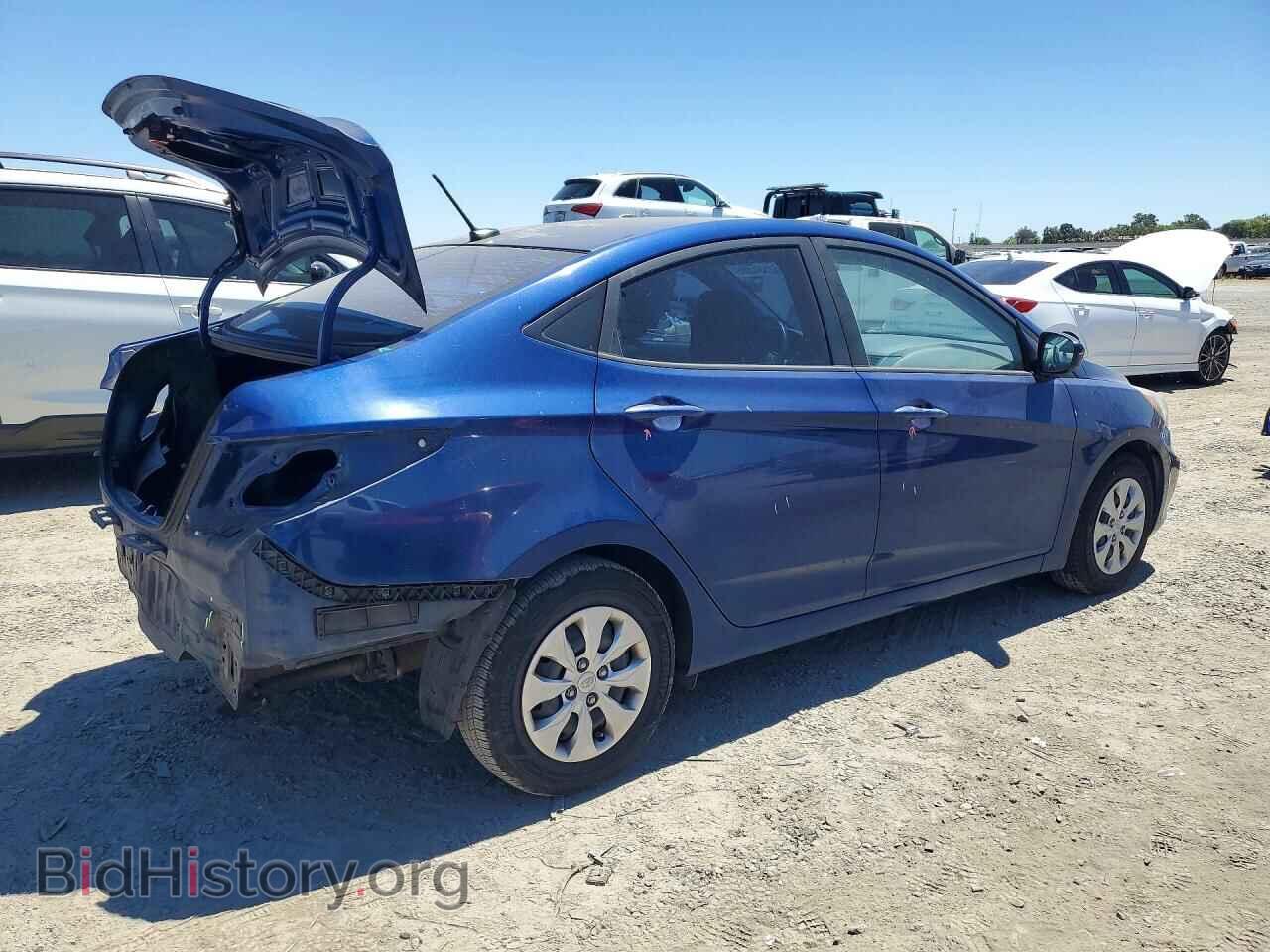 2016 HYUNDAI ACCENT - VIN: KMHCT4AE4GU105547 - Фото 3