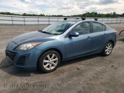 2011 Mazda 3 I, teal — VIN JM1BL1VG8B1438063, Copart