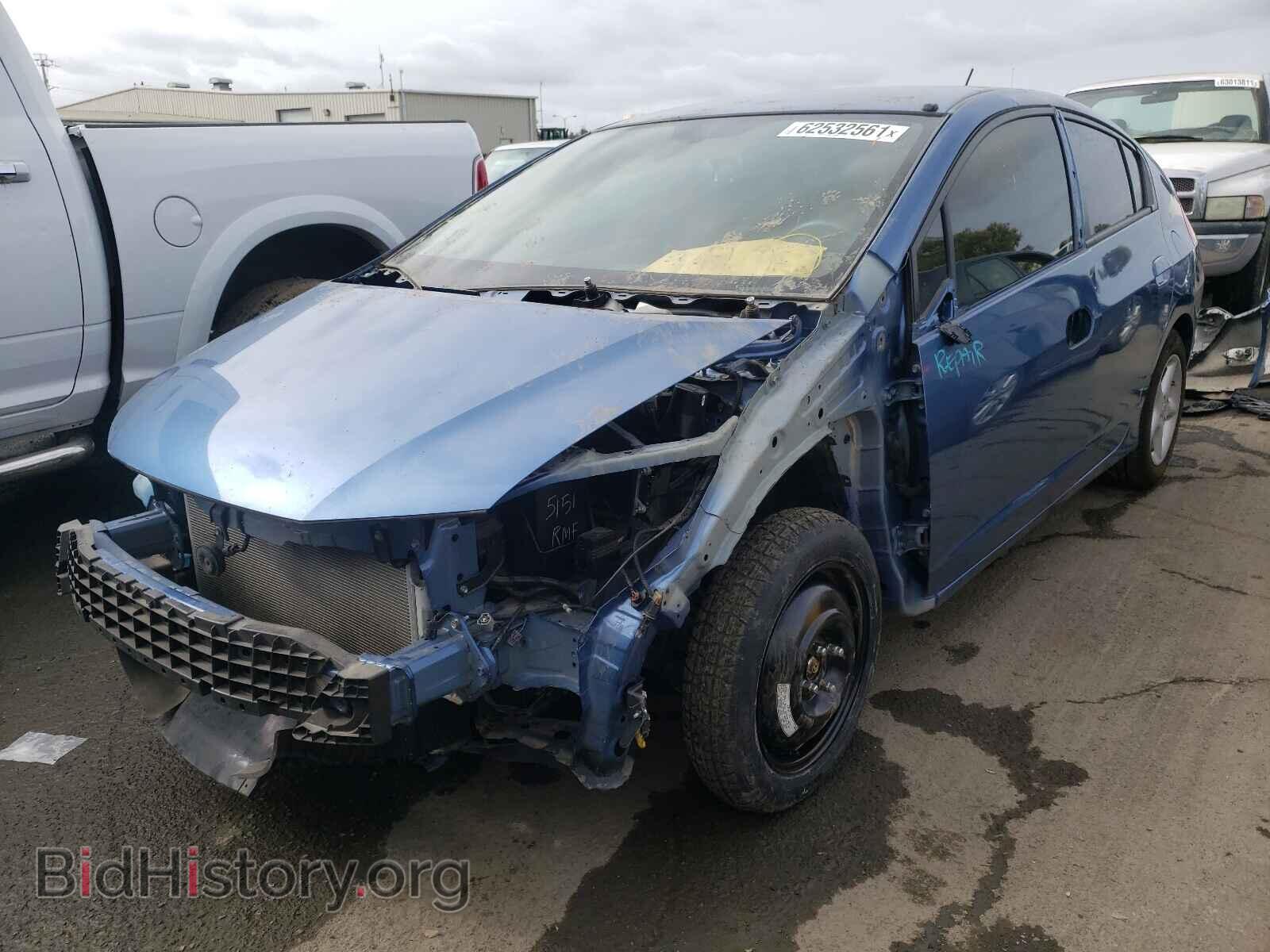 2010 HONDA INSIGHT - VIN: JHMZE2H78AS024301 - Фото 2