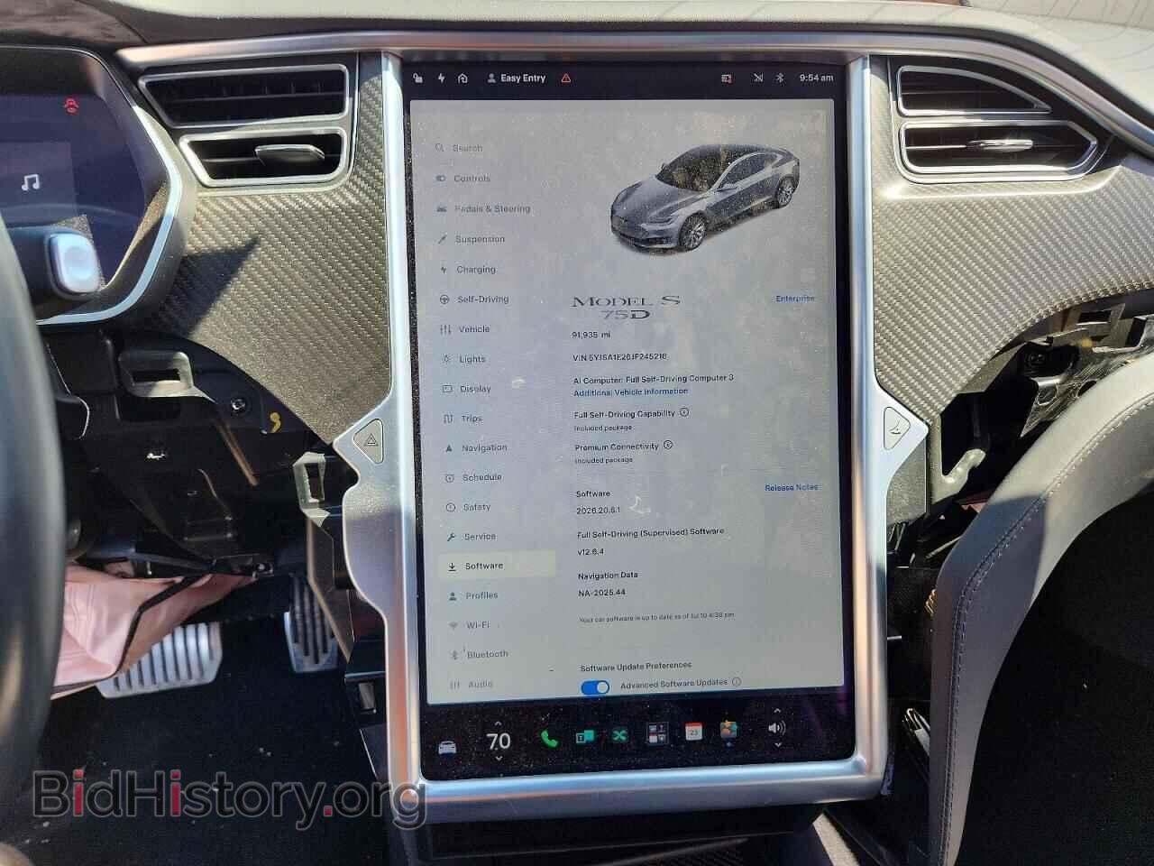2018 TESLA MODEL S - VIN: 5YJSA1E26JF245216 - Photo 9
