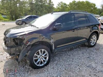 2013 Ford EDGE SEL, черный — VIN 2FMDK3JC3DBC29844, Copart