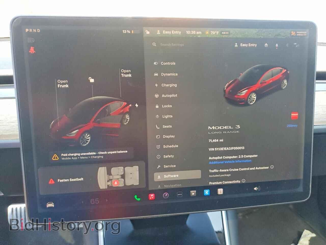 2018 TESLA MODEL 3 - VIN: 5YJ3E1EA3JF050013 - Фото 9