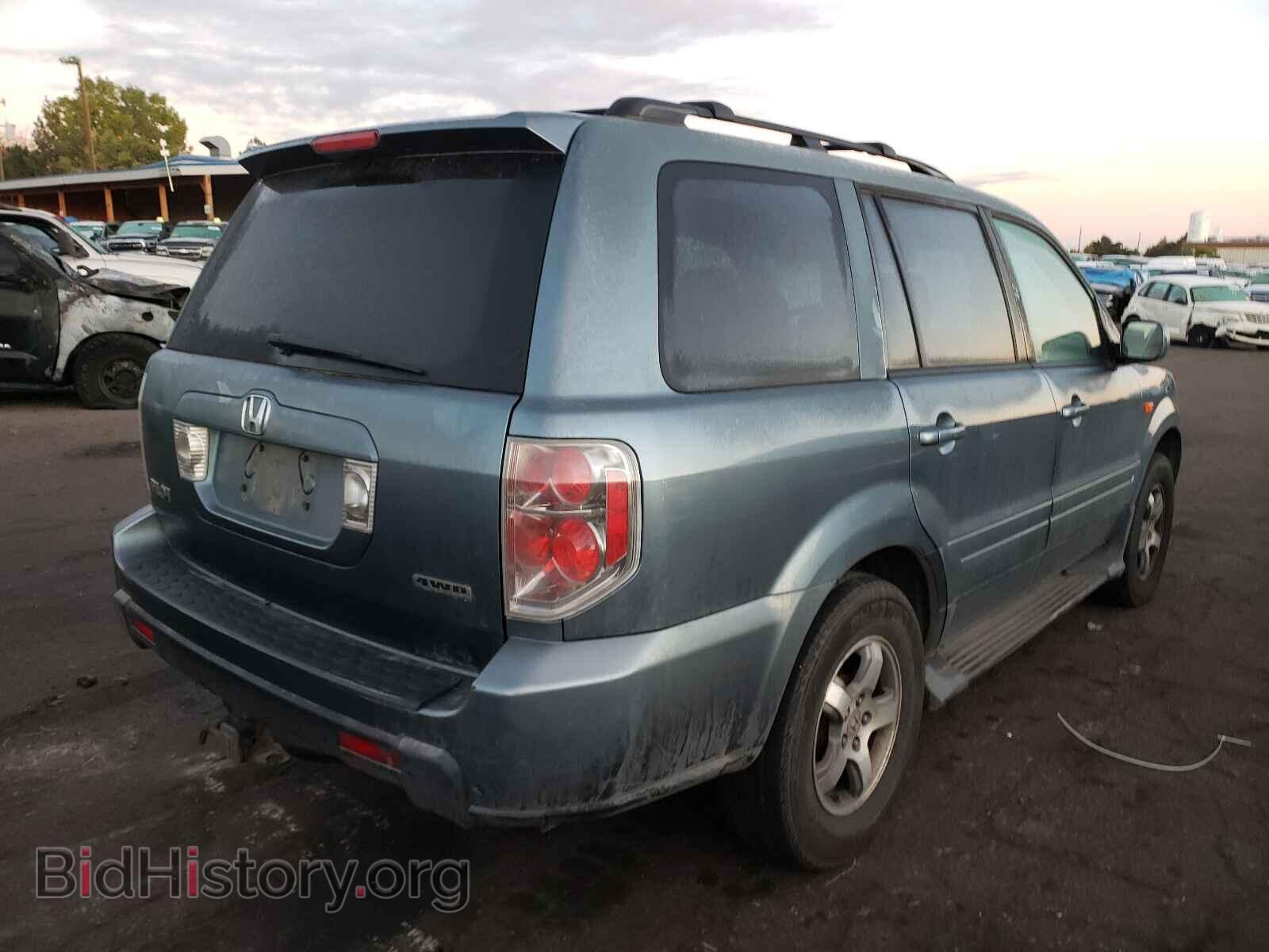 2007 HONDA PILOT - VIN: 2HKYF18577H531295 - Фото 4