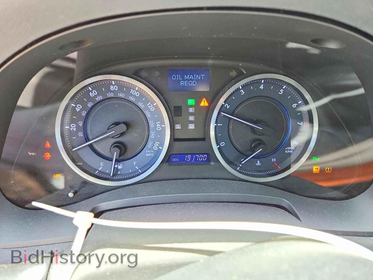 2012 LEXUS IS - VIN: JTHBF5C22C5161005 - Photo 9