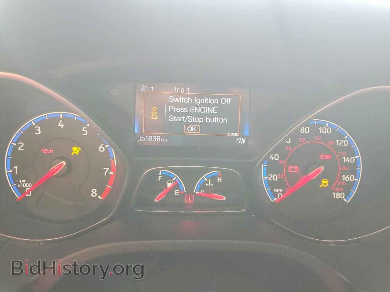 2016 FORD FOCUS - VIN: WF0DP3TH2G4117157 - Photo 9