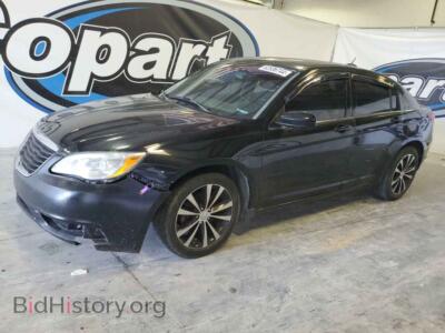2013 Chrysler 200 Touring, black — VIN 1C3CCBBB3DN743635, Copart