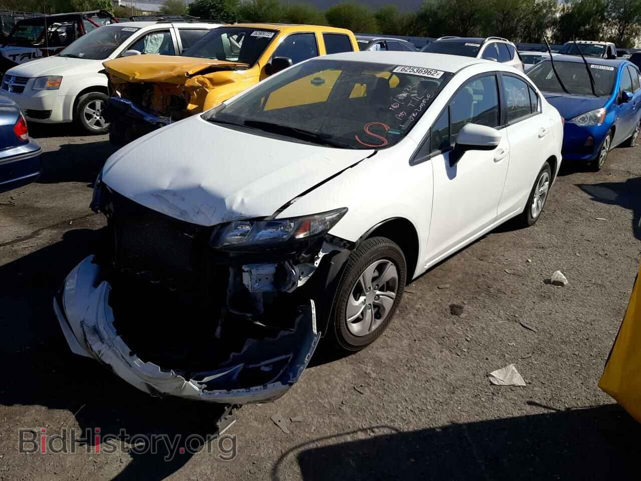 2015 HONDA CIVIC - VIN: 19XFB2F58FE122057 - Фото 2