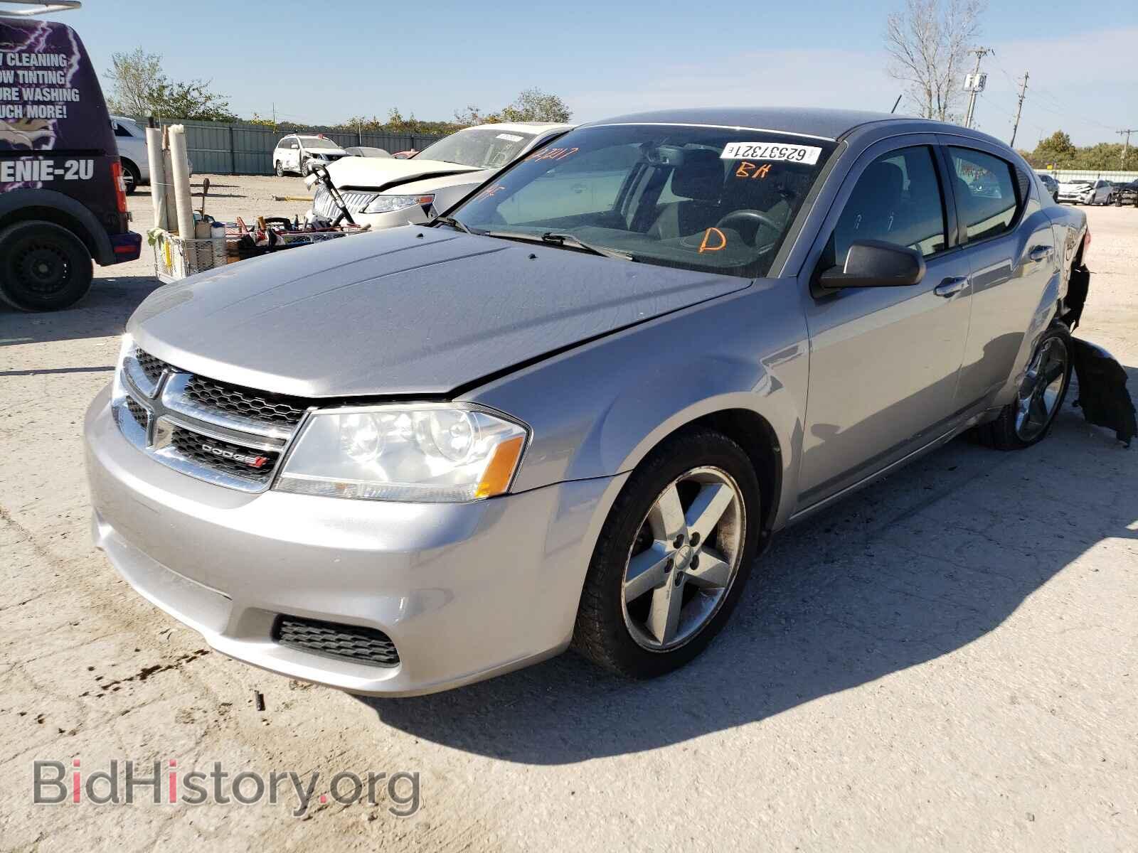 2013 DODGE AVENGER - VIN: 1C3CDZAB9DN627217 - Фото 2
