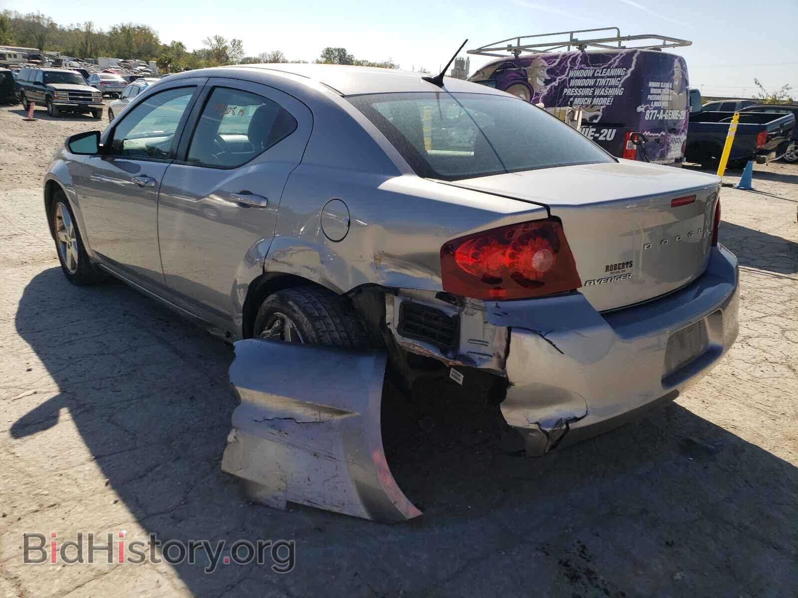 2013 DODGE AVENGER - VIN: 1C3CDZAB9DN627217 - Фото 3