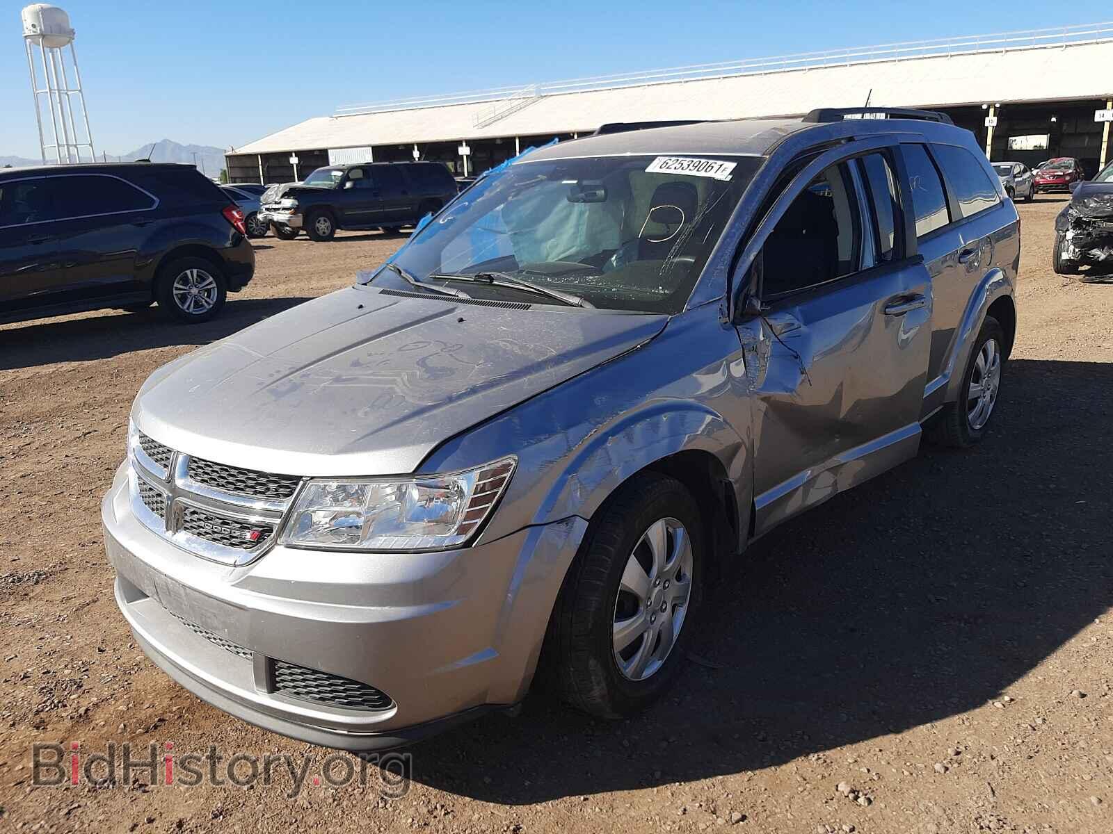 2017 DODGE JOURNEY - VIN: 3C4PDCAB2HT522289 - Фото 2