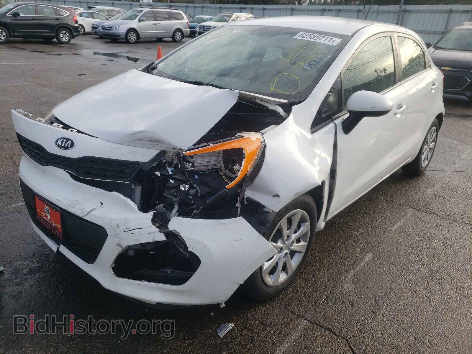 2013 KIA RIO - VIN: KNADM5A36D6192522 - Photo 2