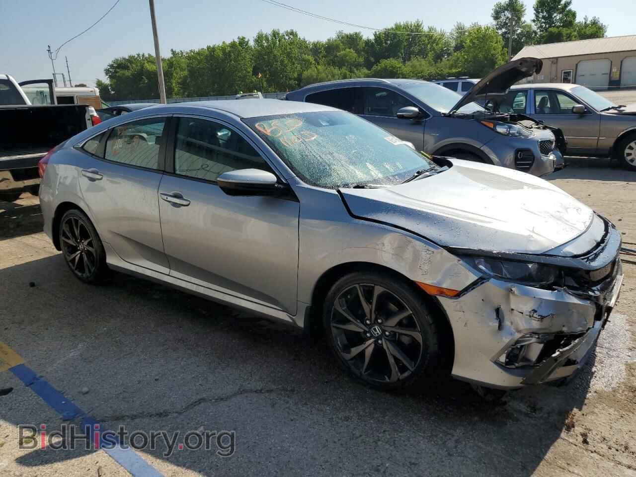 2020 HONDA CIVIC - VIN: 19XFC2F84LE029314 - Фото 4