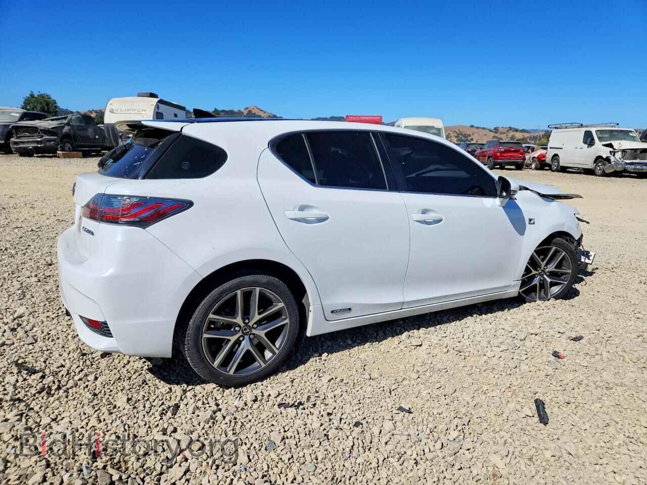 2015 LEXUS CT 200 - VIN: JTHKD5BH3F2237719 - Фото 3