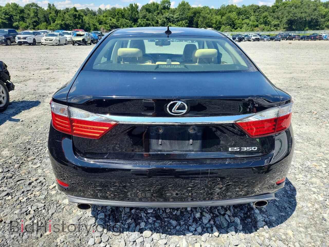 2013 LEXUS ES350 - VIN: JTHBK1GG4D2068984 - Фото 6