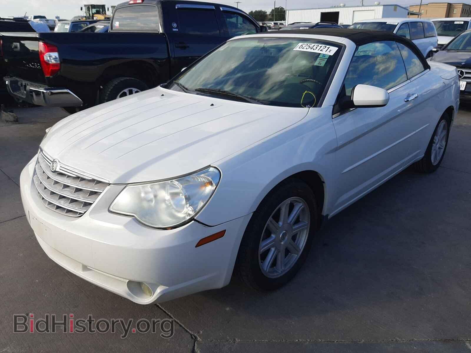2008 CHRYSLER SEBRING - VIN: 1C3LC65M88N243402 - Фото 2