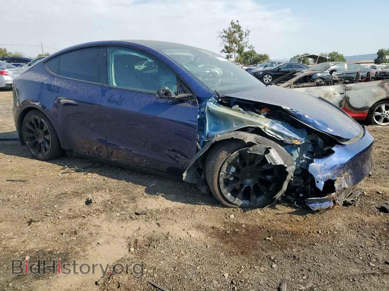 2022 TESLA MODEL Y - VIN: 7SAYGDEE0NF329058 - Photo 4