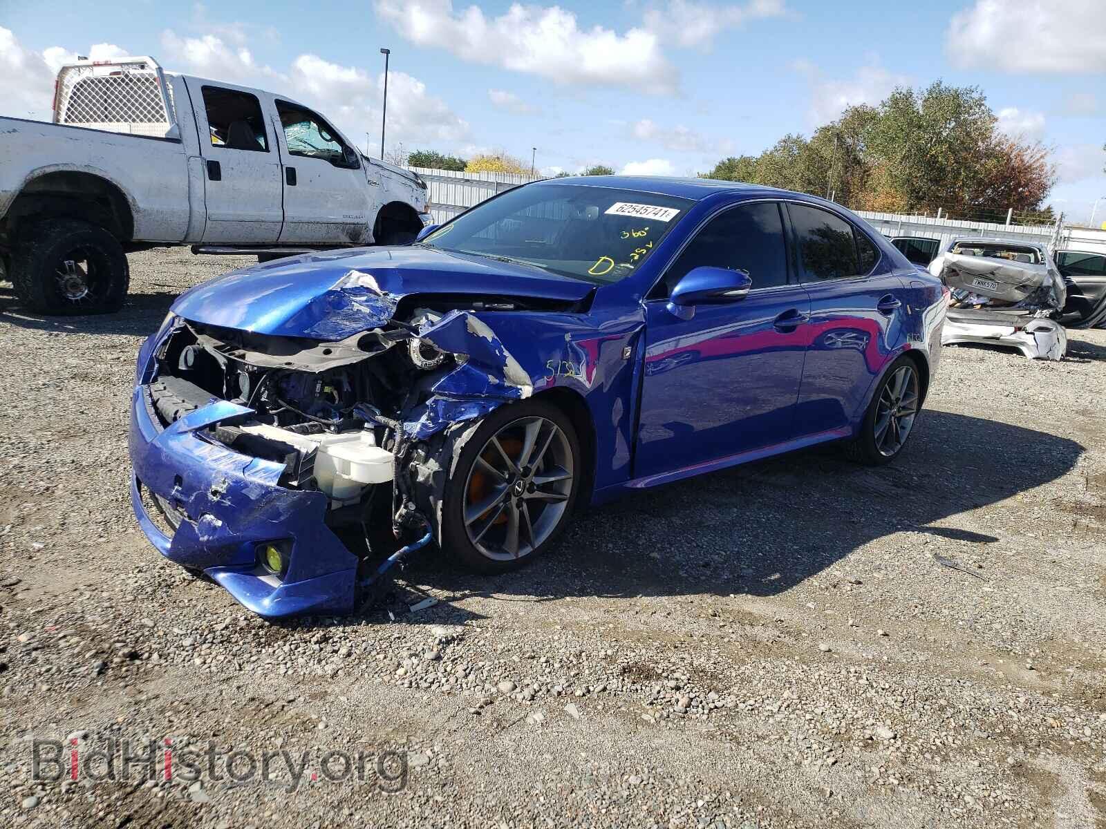 2011 LEXUS IS - VIN: JTHBF5C28B5137726 - Фото 2
