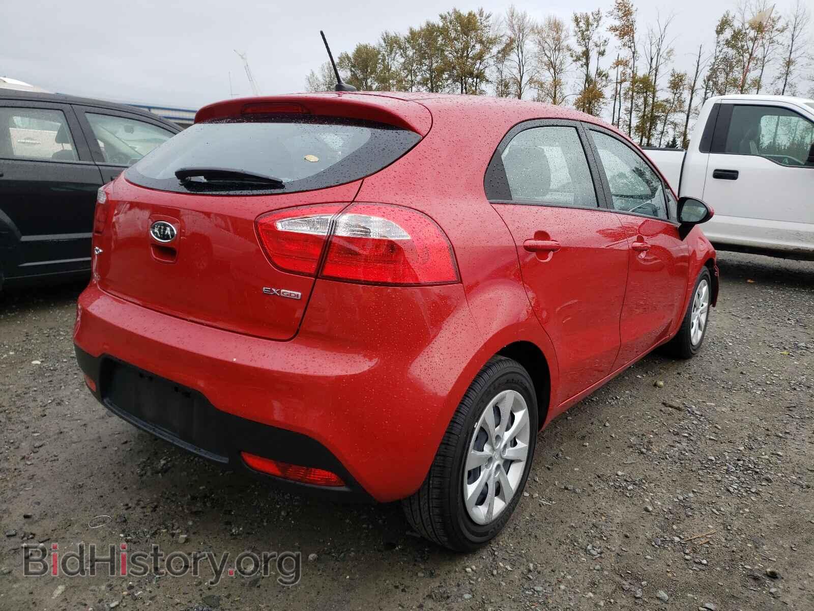 2012 KIA RIO - VIN: KNADN5A30C6012267 - Фото 4