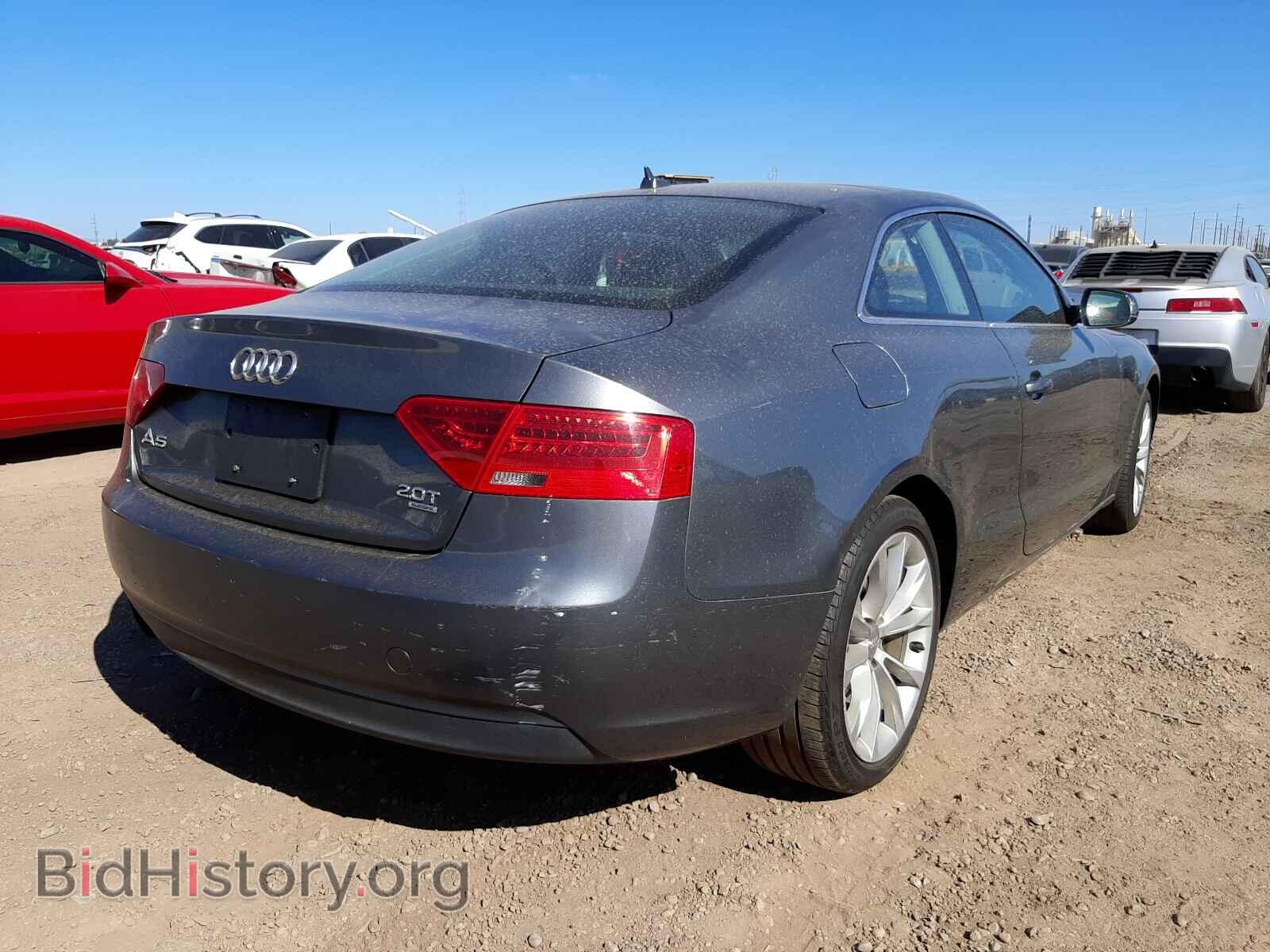2014 AUDI A5 - VIN: WAUCFAFRXEA015899 - Фото 4