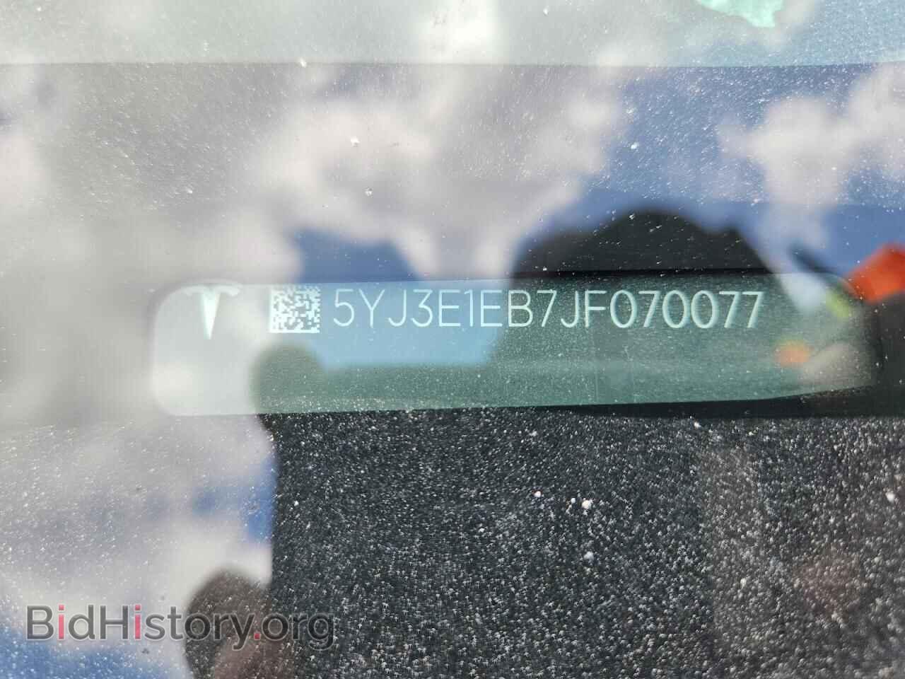 2018 TESLA MODEL 3 - VIN: 5YJ3E1EB7JF070077 - Photo 12