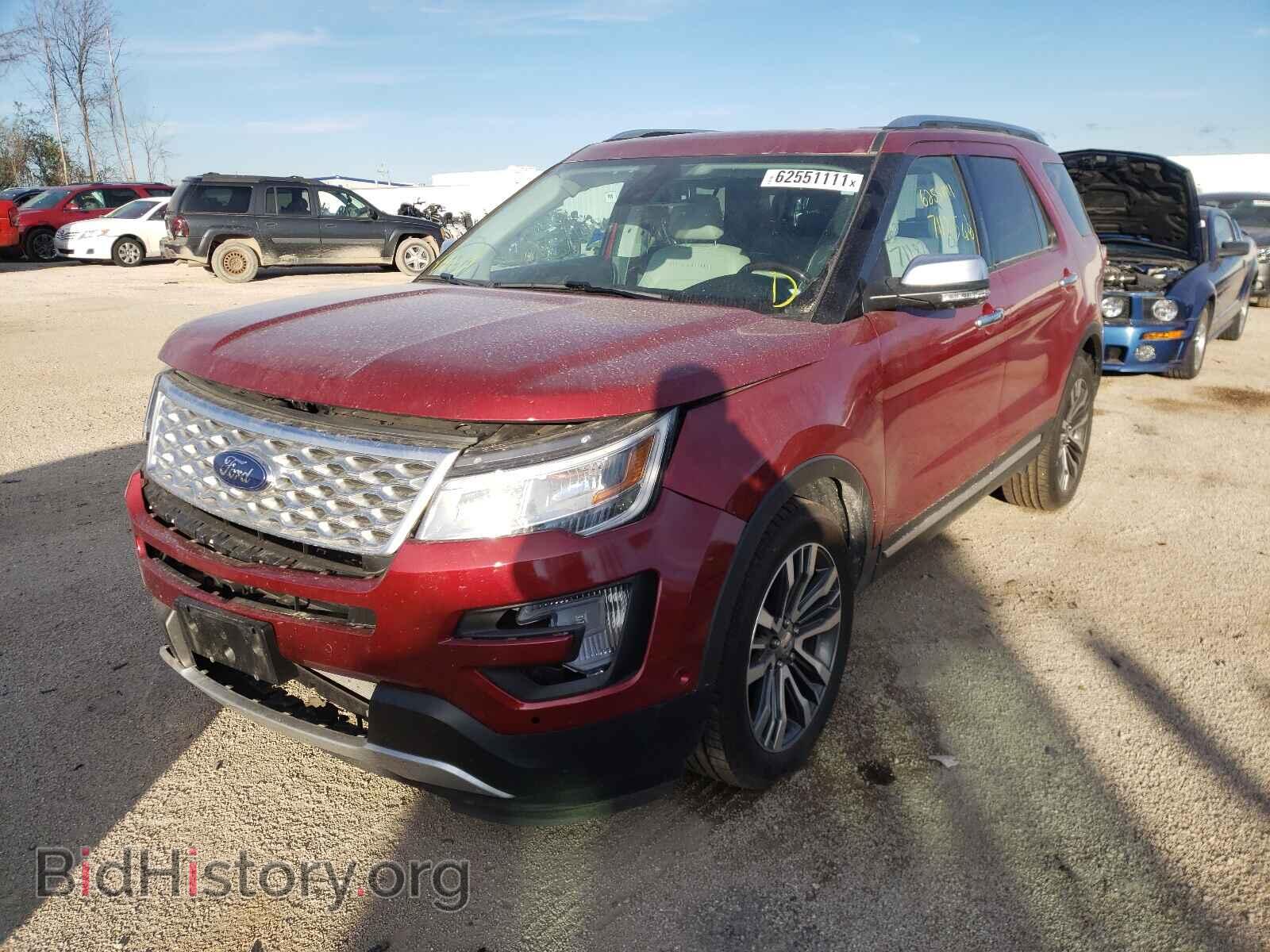 2017 FORD EXPLORER - VIN: 1FM5K8HT2HGD01090 - Фото 2
