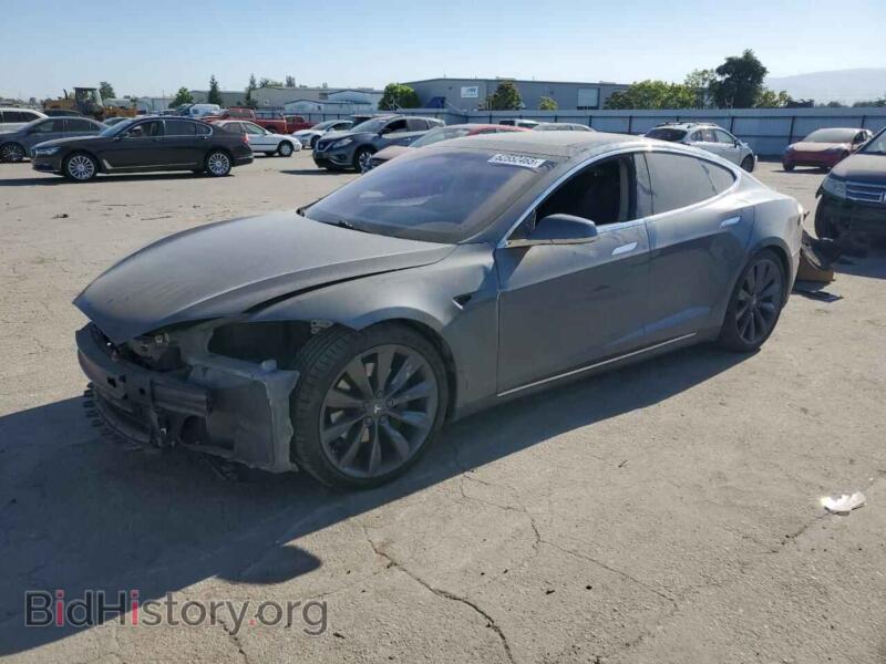 2013 Tesla MODEL S (VIN 5YJSA1DP3DFP14053) — фото 1 из 15, Copart, повреждение: передняя часть