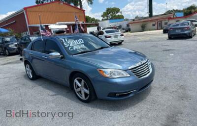 2011 Chrysler 200 Limited, синий — VIN 1C3BC2FG7BN618037, Copart