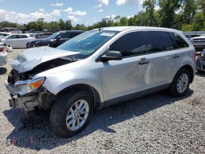 2013 Ford EDGE SE, silver — VIN 2FMDK3GC2DBA85579, Copart