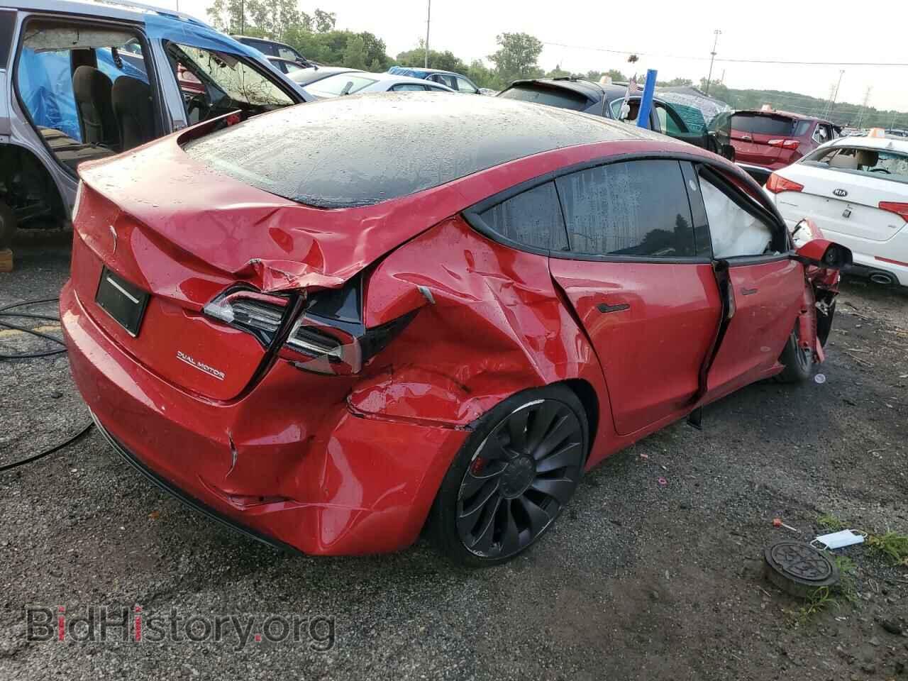 2021 TESLA MODEL 3 - VIN: 5YJ3E1EC4MF044193 - Фото 3