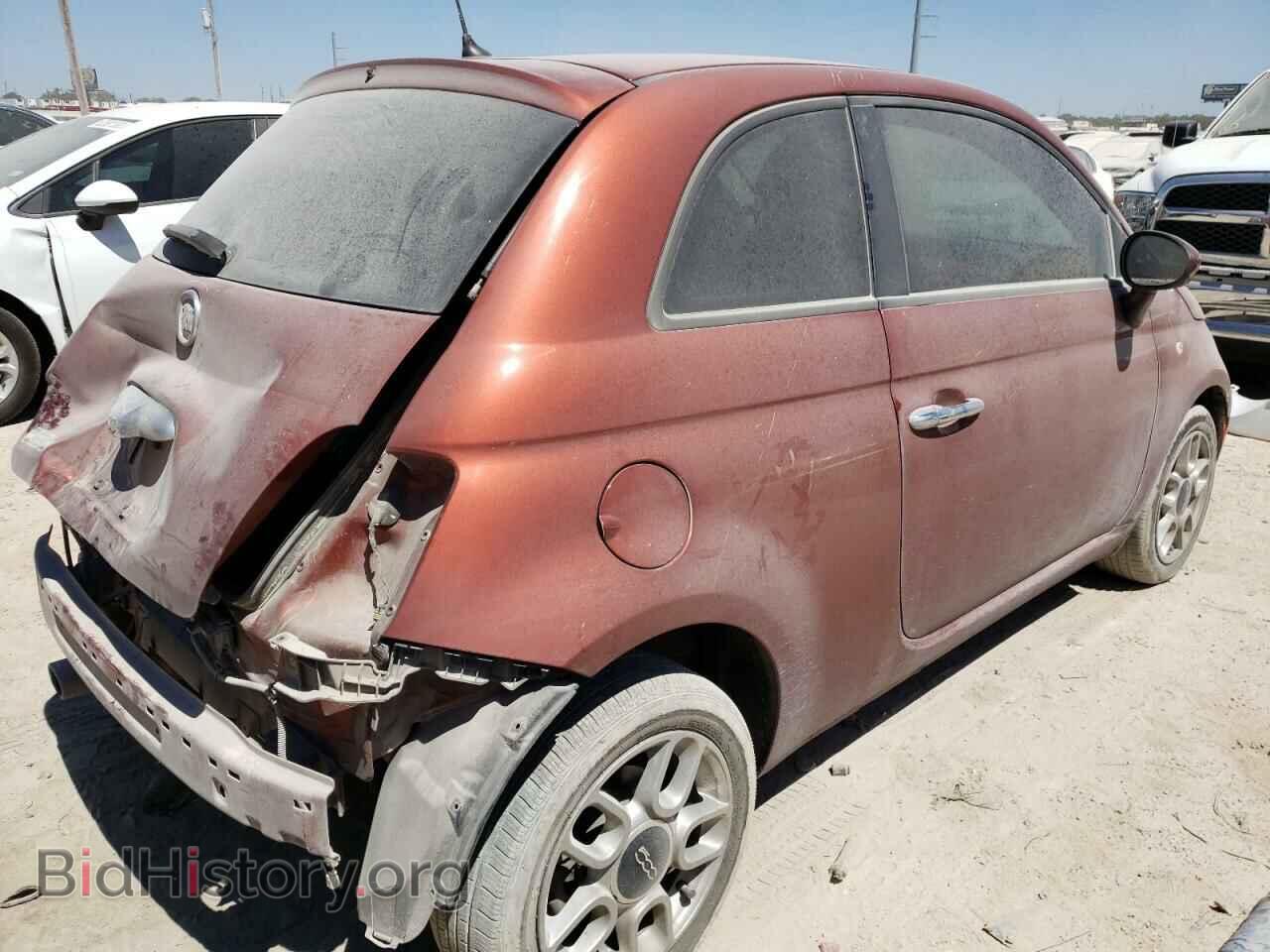2012 FIAT 500 - VIN: 3C3CFFAR5CT335343 - Photo 3