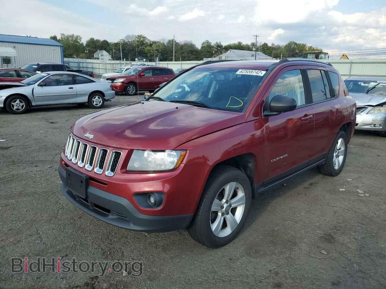 2016 JEEP COMPASS - VIN: 1C4NJDBB9GD535839 - Фото 2