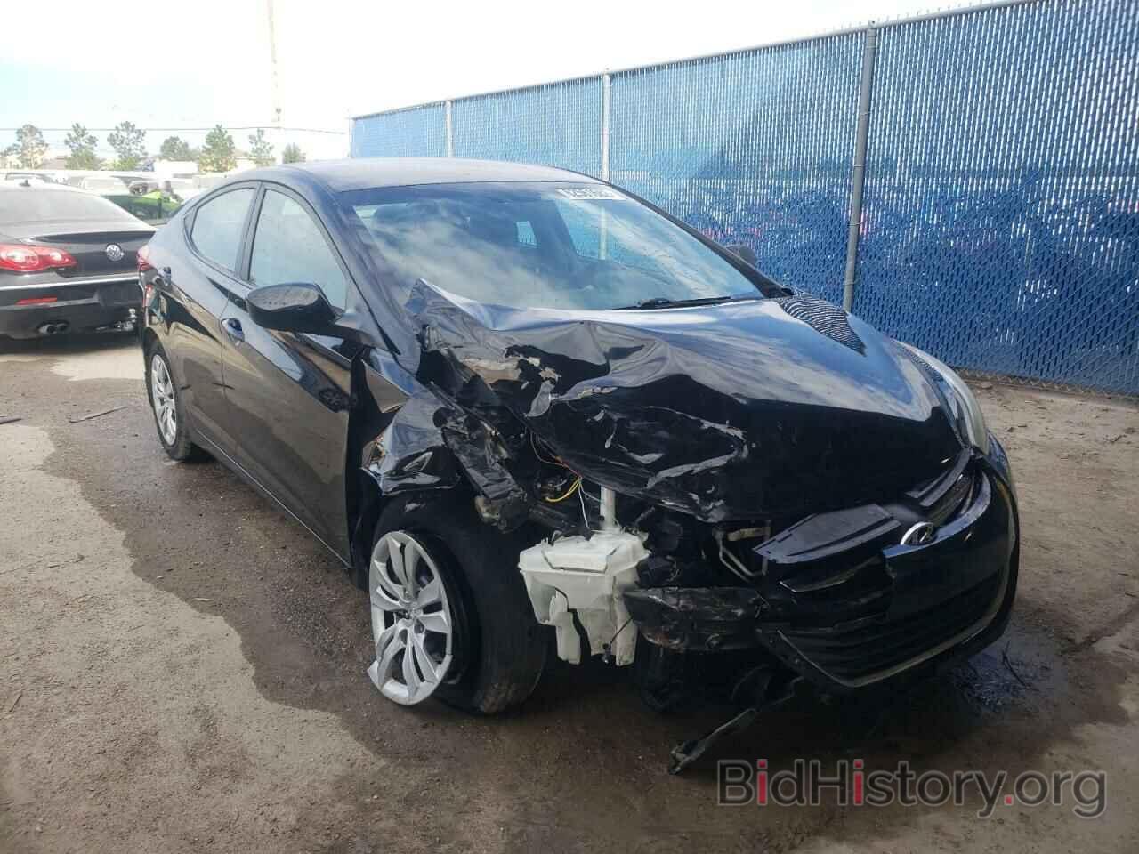 Фотография 5NPDH4AE0CH141508 - HYUNDAI ELANTRA 2012