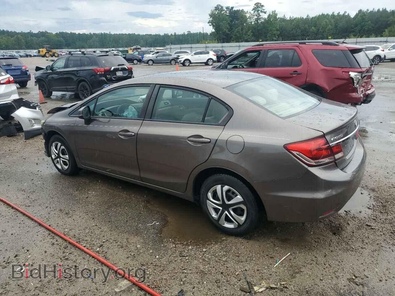 2013 HONDA CIVIC - VIN: 2HGFB2F50DH505879 - Фото 2