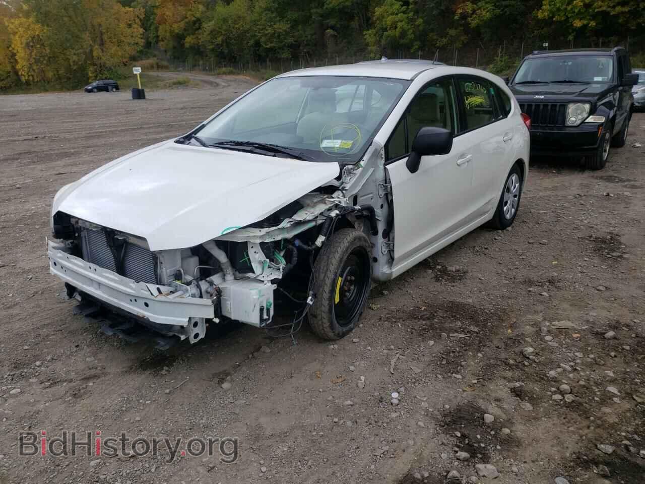 2012 SUBARU IMPREZA - VIN: JF1GPAA67CH224008 - Фото 2
