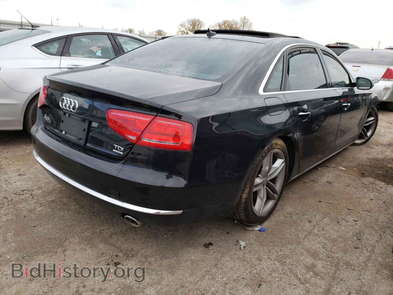 2014 AUDI A8 - VIN: WAURMAFD0EN007646 - Фото 4