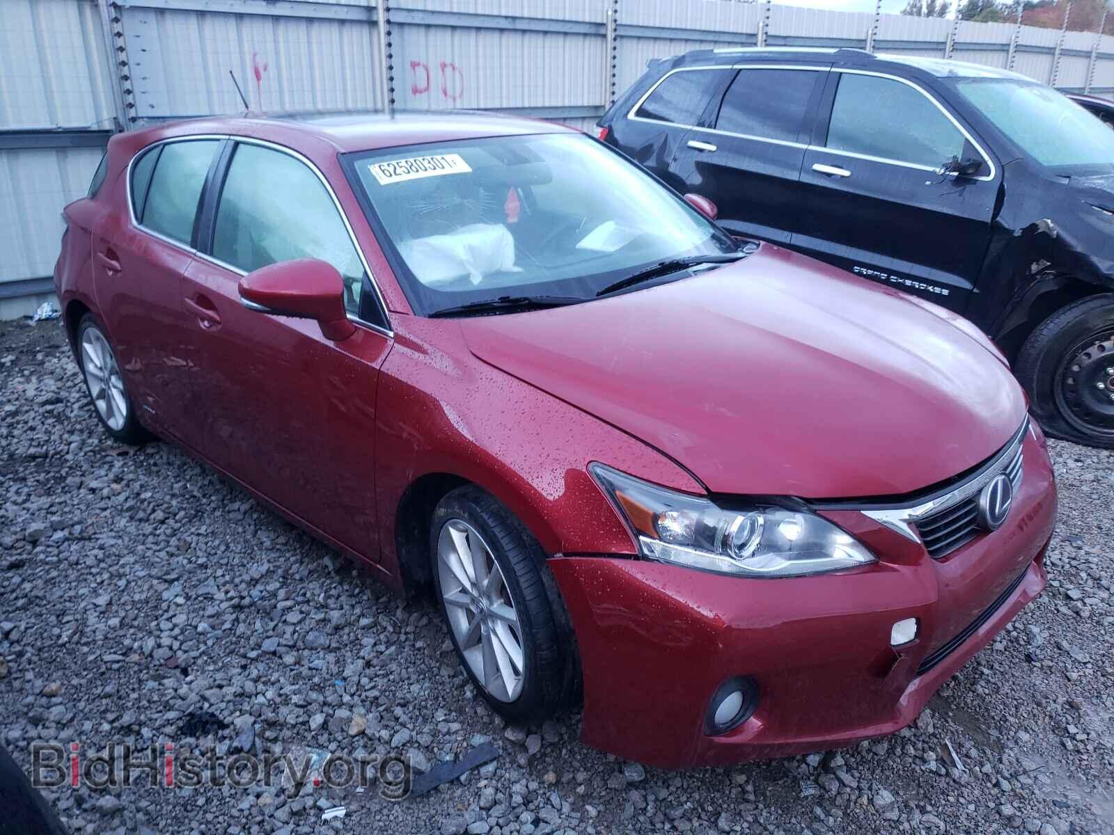 Photo JTHKD5BH9C2081651 - LEXUS CT 200 2012