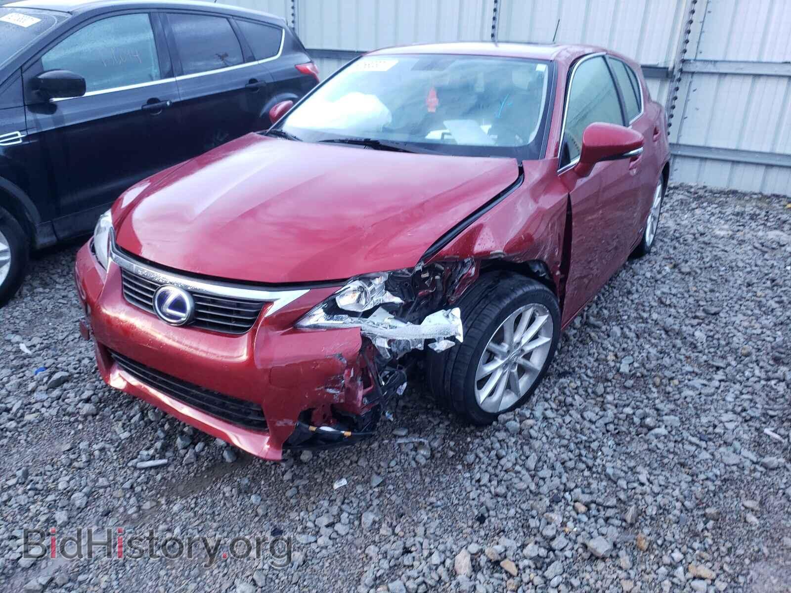 2012 LEXUS CT 200 - VIN: JTHKD5BH9C2081651 - Фото 9