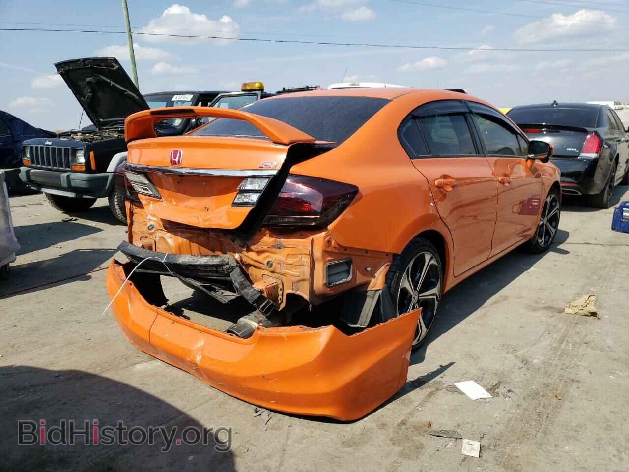 2014 HONDA CIVIC - VIN: 2HGFB6E51EH703252 - Фото 4