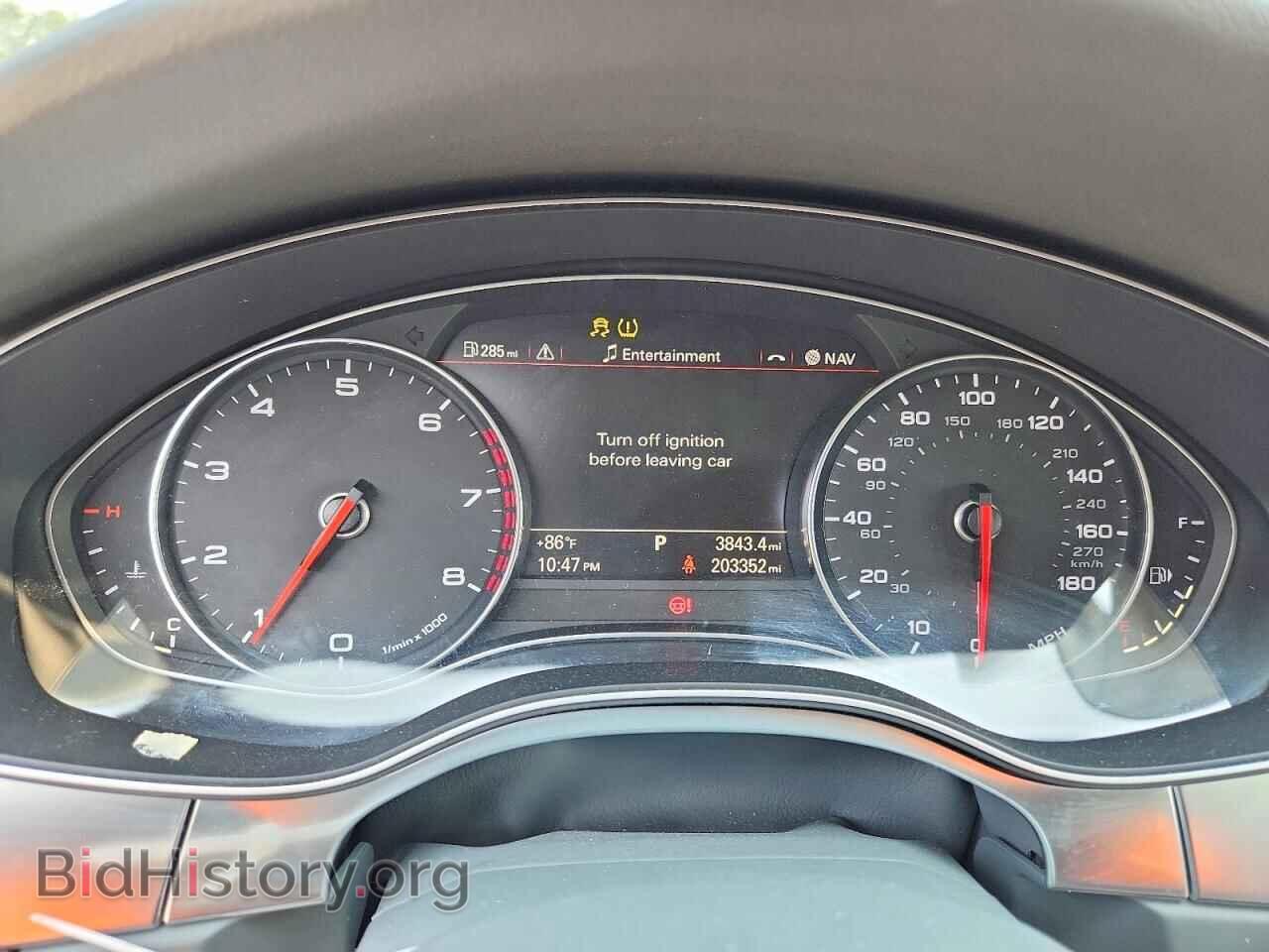 2014 AUDI A6 - VIN: WAUFGBFC9EN056500 - Фото 9
