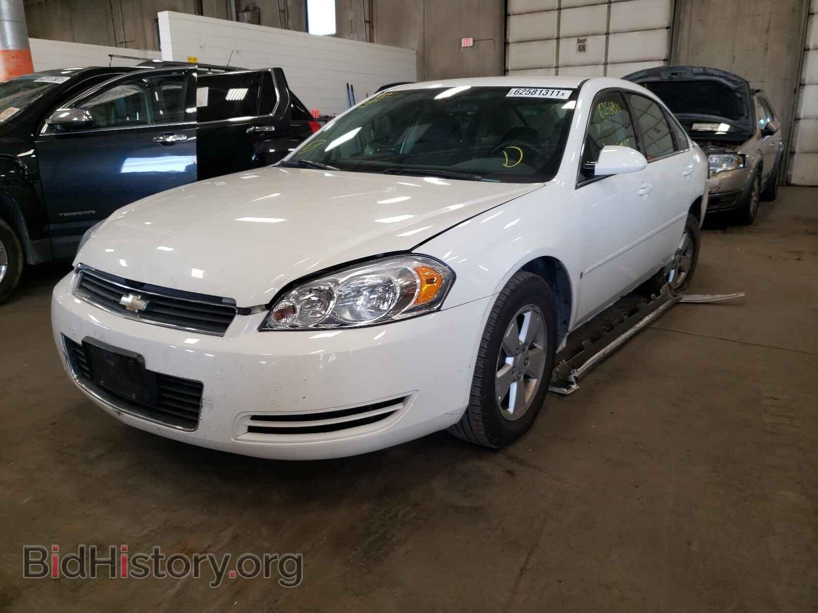 2007 CHEVROLET IMPALA - VIN: 2G1WT55N679399041 - Фото 2