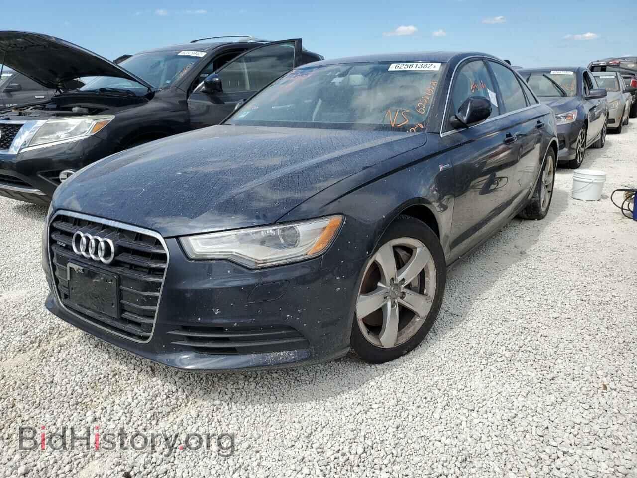 2012 AUDI A6 - VIN: WAUGGAFC9CN083370 - Фото 2