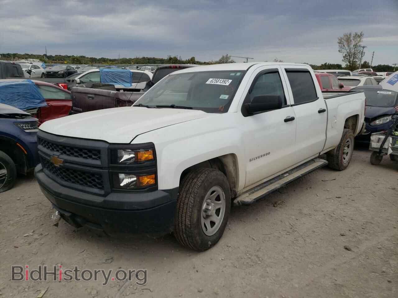2015 CHEVROLET SILVERADO - VIN: 3GCPCPEC5FG373878 - Фото 2
