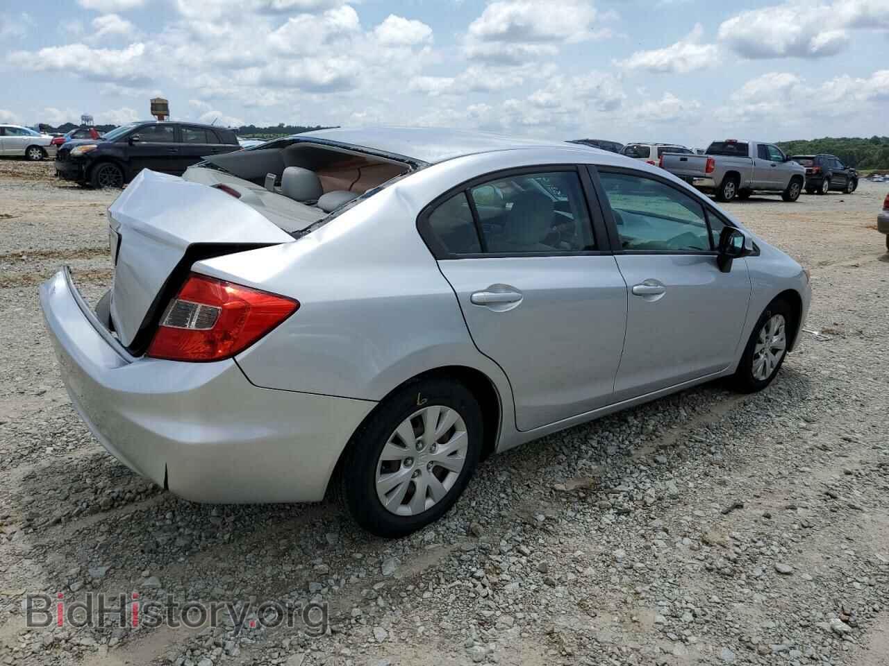 2012 HONDA CIVIC - VIN: 2HGFB2F59CH304531 - Фото 3
